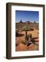 Navajo Nation, Monument Valley, Landscape of Mitten Rock Formations-David Wall-Framed Photographic Print