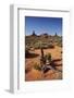 Navajo Nation, Monument Valley, Landscape of Mitten Rock Formations-David Wall-Framed Photographic Print