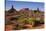 Navajo Nation, Monument Valley, Landscape of Mitten Rock Formations-David Wall-Stretched Canvas