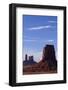 Navajo Nation, Monument Valley, Mitten Rock Formations-David Wall-Framed Photographic Print