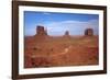 Navajo Nation, Monument Valley, Mittens and Valley Scenic Drive-David Wall-Framed Photographic Print