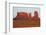 Navajo Nation, Monument Valley, Night over Mitten Rock Formations-David Wall-Framed Photographic Print