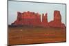 Navajo Nation, Monument Valley, Night over Mitten Rock Formations-David Wall-Mounted Photographic Print