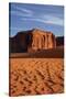 Navajo Nation, Monument Valley, Sand Dunes and Rock Outcrop-David Wall-Stretched Canvas