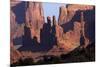 Navajo Nation, Monument Valley, Yei Bi Chei and Totem Pole Rock Column-David Wall-Mounted Premium Photographic Print