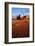 Navajo Nation, Monument Valley, Yei Bi Chei and Totem Pole Rock Column-David Wall-Framed Photographic Print