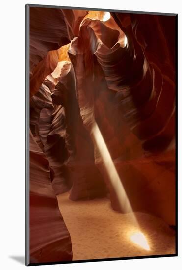 Navajo Nation, Shaft of Light and Eroded Sandstone in Antelope Canyon-David Wall-Mounted Photographic Print