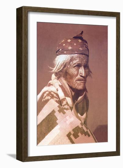 Navajo Patriarch-Carl And Grace Moon-Framed Art Print