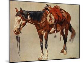 Navajo Pony-William R^ Leigh-Mounted Art Print