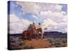 Navajo Riders-Edgar Payne-Stretched Canvas