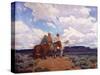 Navajo Riders-Edgar Payne-Stretched Canvas