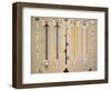 Navajo Sand Painting from the Hail Chant (Coloured Sand)-American-Framed Premium Giclee Print