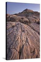 Navajo Sandstone at Dusk-James Hager-Stretched Canvas