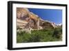 Navajo sandstone in Lower Calf Creek Falls Trail, Grand Staircase-Escalante National Monument, Utah-Michael Nolan-Framed Photographic Print