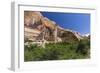 Navajo sandstone in Lower Calf Creek Falls Trail, Grand Staircase-Escalante National Monument, Utah-Michael Nolan-Framed Photographic Print