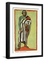 Navajo, Santa Fe Fiesta Illustration-null-Framed Art Print