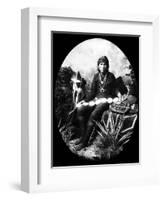 Navajo Silversmith, C1880-George Benjamin Wittick-Framed Photographic Print