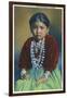 Navajo Silversmith's Daughter-Lantern Press-Framed Art Print