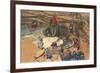 Navajo Silversmith-null-Framed Premium Giclee Print