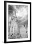 Navajo Skies BW-Douglas Taylor-Framed Photographic Print