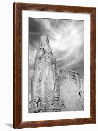 Navajo Skies BW-Douglas Taylor-Framed Photographic Print