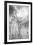 Navajo Skies BW-Douglas Taylor-Framed Photographic Print