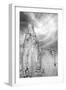 Navajo Skies BW-Douglas Taylor-Framed Photographic Print