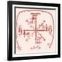 Navajo Swastika-Science Source-Framed Giclee Print