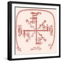 Navajo Swastika-Science Source-Framed Giclee Print