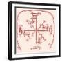 Navajo Swastika-Science Source-Framed Giclee Print