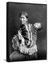 Navajo Woman & Child, C1914-null-Framed Stretched Canvas