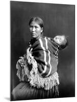 Navajo Woman & Child, C1914-null-Mounted Photographic Print