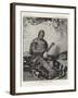 Navajo Woman Spinning-null-Framed Giclee Print