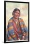 Navajo Woman-null-Framed Art Print