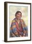 Navajo Woman-null-Framed Art Print