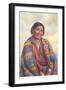 Navajo Woman-null-Framed Art Print