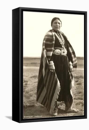 Navajo Woman-null-Framed Stretched Canvas