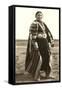 Navajo Woman-null-Framed Stretched Canvas