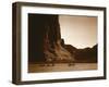 Navajos, Canyon De Chelly, c.1904-Edward S^ Curtis-Framed Photographic Print