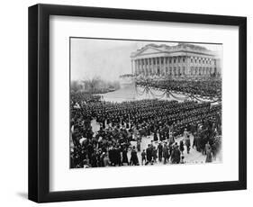 Naval Academy Cadets Attending Wilson's Inauguration-null-Framed Photographic Print