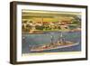 Naval Air Station, North Island, San Diego, California-null-Framed Art Print