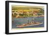 Naval Air Station, North Island, San Diego, California-null-Framed Art Print