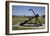 Naval Anchor At Fort Gaines, Al-Carol Highsmith-Framed Art Print