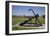 Naval Anchor At Fort Gaines, Al-Carol Highsmith-Framed Art Print