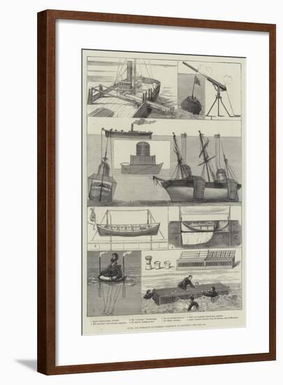 Naval and Submarine Engineering Exhibition at Islington-null-Framed Giclee Print