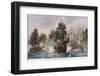 Naval Battle 1782-Charles Dixon-Framed Photographic Print