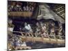 Naval Battle at Punta Di San Salvatore, Scene from Stories of Alexander III, 1407-1408-Spinello Aretino-Mounted Giclee Print