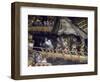 Naval Battle at Punta Di San Salvatore, Scene from Stories of Alexander III, 1407-1408-Spinello Aretino-Framed Giclee Print