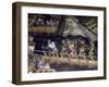 Naval Battle at Punta Di San Salvatore, Scene from Stories of Alexander III, 1407-1408-Spinello Aretino-Framed Premium Giclee Print