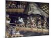 Naval Battle at Punta Di San Salvatore, Scene from Stories of Alexander III, 1407-1408-Spinello Aretino-Mounted Premium Giclee Print